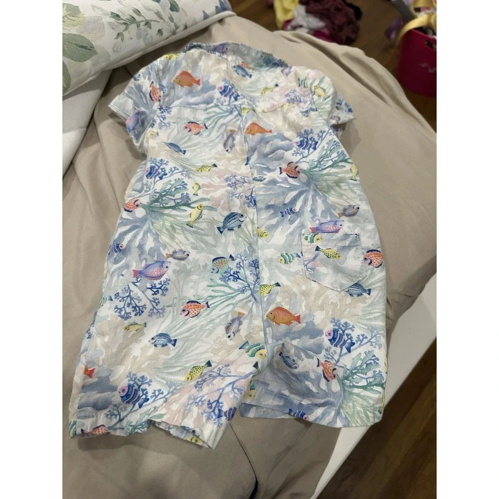 Janie And Jack Baby Boy Fish Outfit 3 To 6 Months